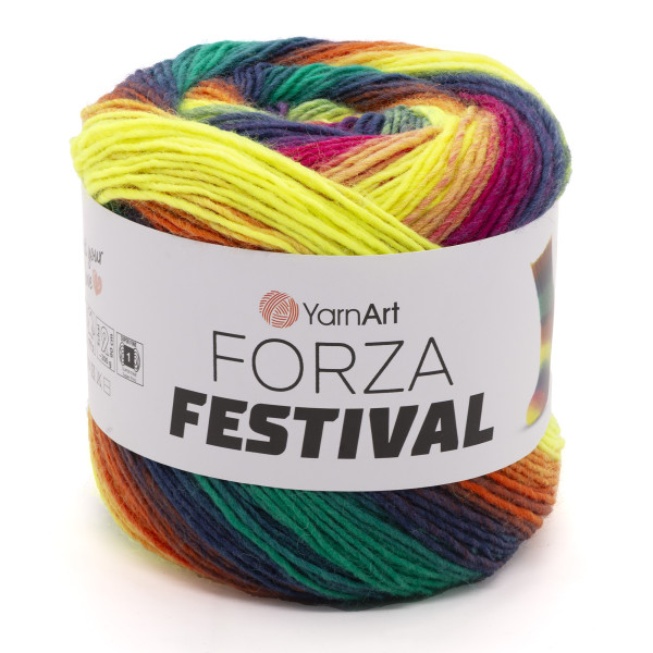 Суперваш Форца Фестиваль 2917 карнавал Ріо YarnArt (ЯрнАрт)