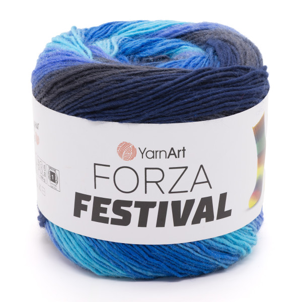 Супервош Форца Фестиваль 2902 серце океана YarnArt (ЯрнАрт) Супервош Форца Фестиваль 2902 серце океана YarnArt (ЯрнАрт)