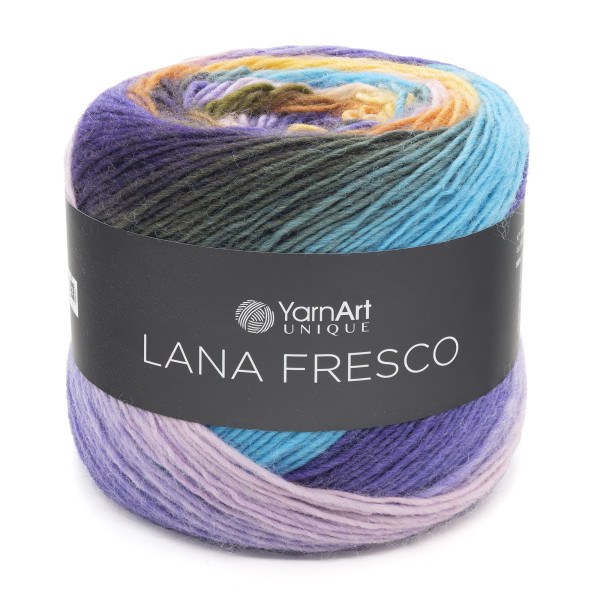 Лана Фреско YarnArt 8106 тропічні квіти YarnArt (ЯрнАрт)