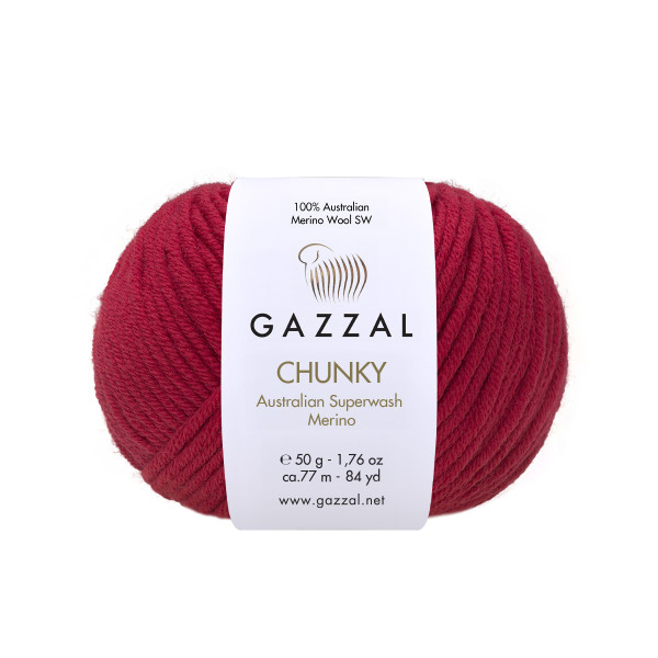 Чанкі Газал/Chunky Gazzal 150 червоний Gazzal