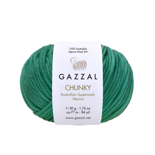 Чанкі Газал/Chunky Gazzal 156 зелень Gazzal