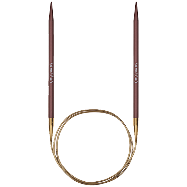 Спиці кругові Addi 706-2 5.0 мм 60 см Mystic  Addi