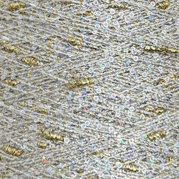 Пайєтки на люрексі Олл Старс 2174 золоті промені Італія