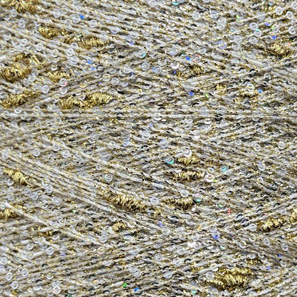 Пайєтки на люрексі Олл Старс 34288 золотий пил Італія