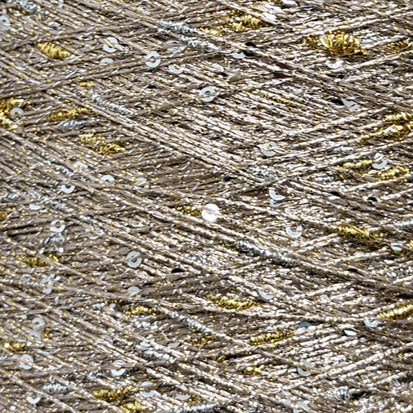 Пайєтки на люрексі Олл Старс 3101 золоте сузір'я Італія