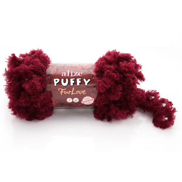 Пуффі ФюрЛав Алізе/Puffy FurLove Alize 107 бордо Alize (Алізе)