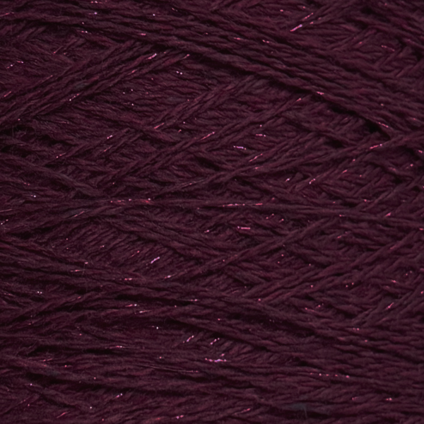 Меринос з шовком малбері Venus та люрексом 6 сяйво Бургундії Італія