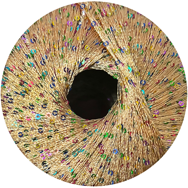 Пайєтки Рясні Елеганза  444 золото Ярна 