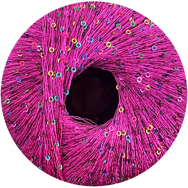 Пайєтки Рясні Елеганза  449 фуксія Ярна 