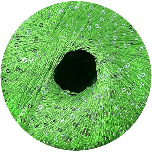 Пайєтки Рясні Елеганза  5615 салатовий Ярна 