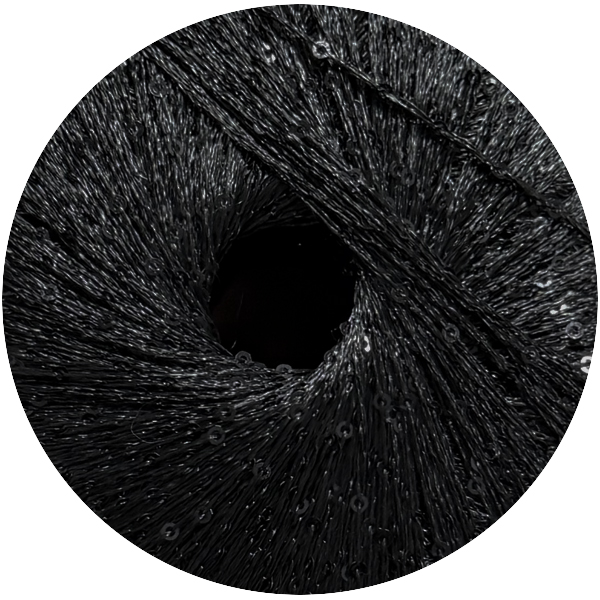 Пайєтки Рясні Елеганза   2615  чорний/чорний Ярна 