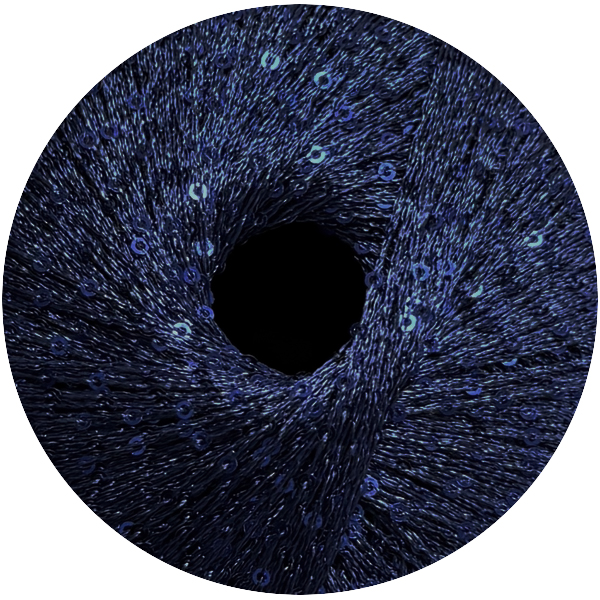 Пайєтки Рясні Елеганза   4915  синій/роял синій Ярна 