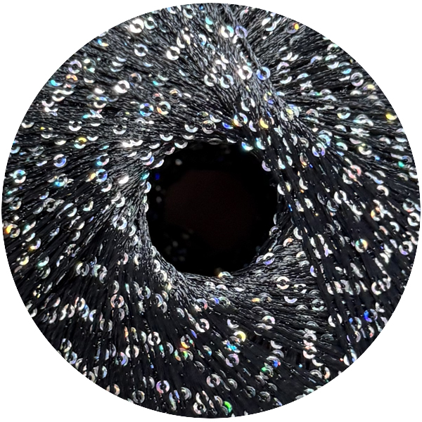 Пайєтки Рясні Елеганза   217  чорний Ярна 