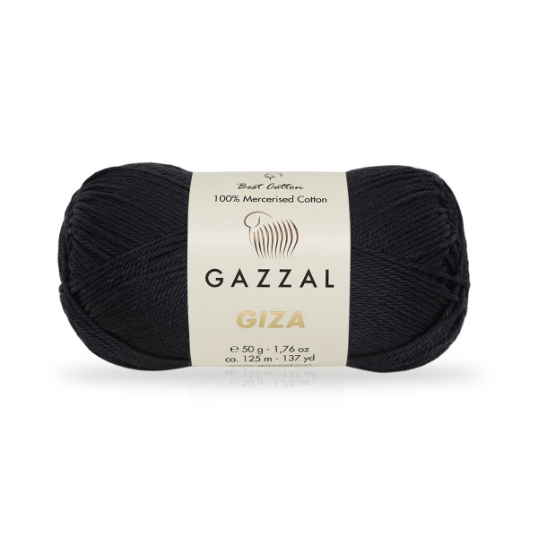 Бавовна Гіза Газал /Giza Gazzal 2457 чорний Gazzal