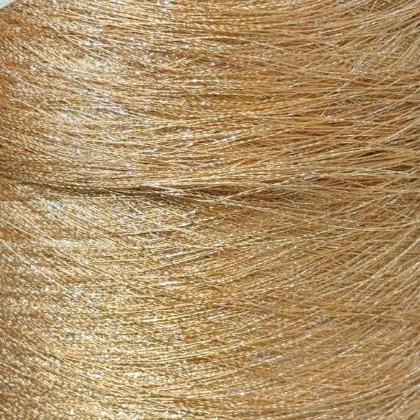 Віскоза Шанті/Shanti 711 кемел+срібло Lanificio dell'Olivo