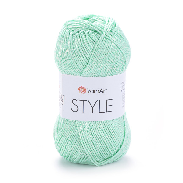 Бавовна з віскозою Стиль 659 тіфані YarnArt (ЯрнАрт)