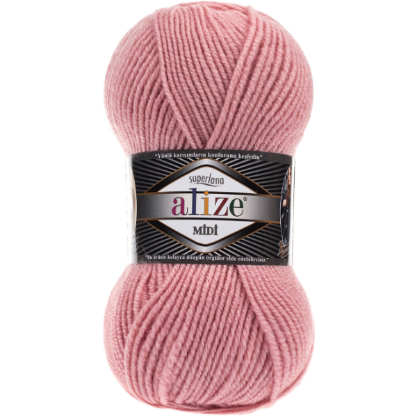 Суперлана міді 161 рожевий Alize (Алізе)