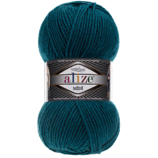 Суперлана міді 212 смарагд Alize (Алізе)