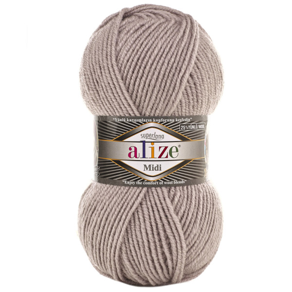 Суперлана міді 652 попелястий Alize (Алізе)