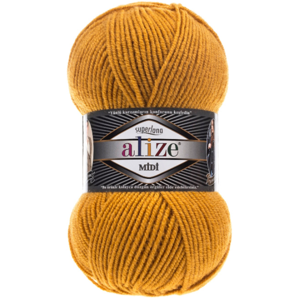 Суперлана міді 02 лимонний Alize (Алізе)