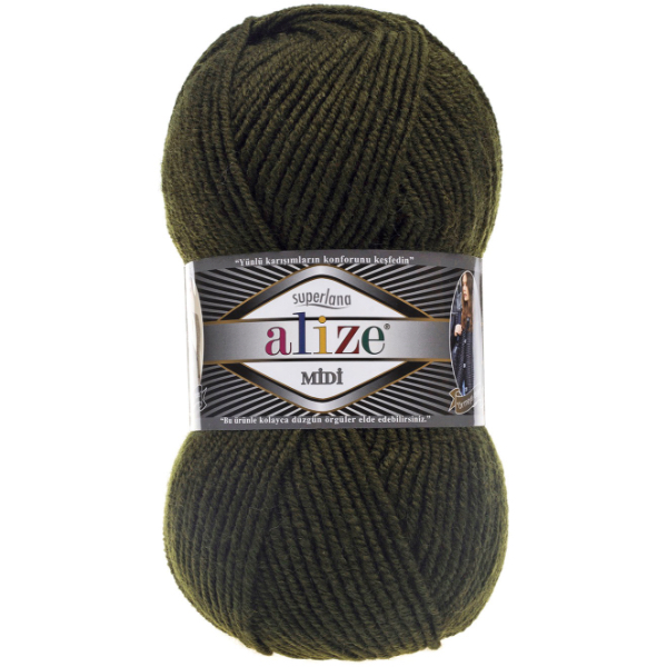 Суперлана міді 241 зелень Alize (Алізе)