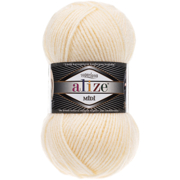 Суперлана міді 01 крем Alize (Алізе)