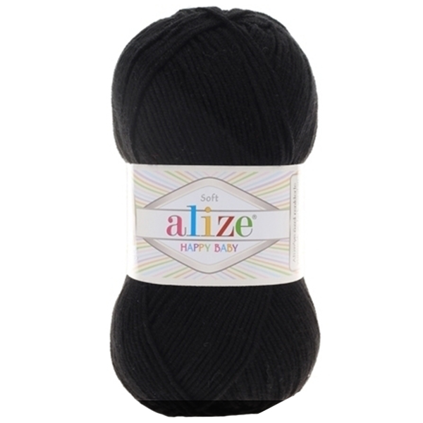 Хепі бебі нью  60 чорний Alize (Алізе)