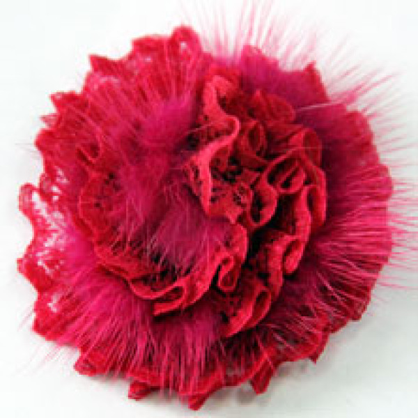 Rose mink lace