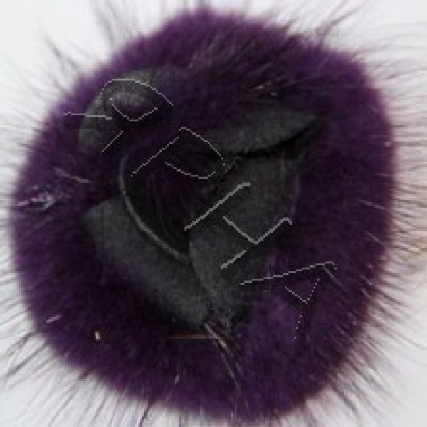 Трояндочка норка  фіолет Drakon