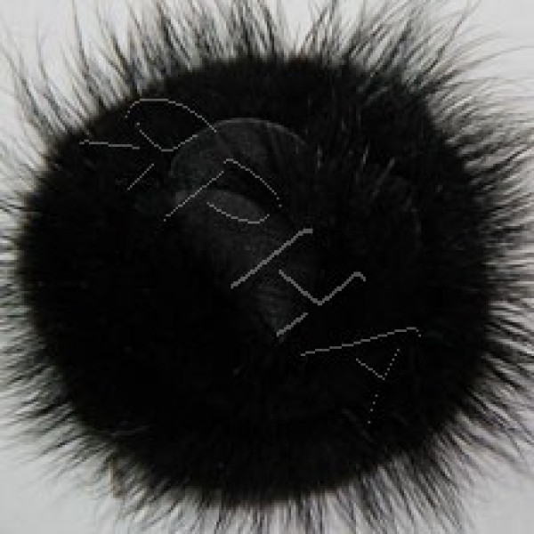 Трояндочка норка  чорний Drakon