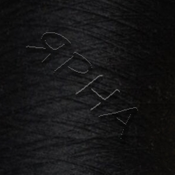 Шовк 100% 2/120*2 Dragon 200123 чорний Botto Poala