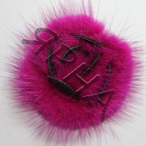 Трояндочка норка (набір) 5 фуксия Drakon