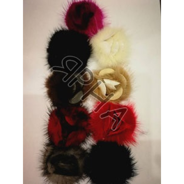 Трояндочка норка 9 шт 10 разноцветные Drakon