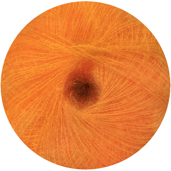 Кід мохер 9092 оранжевая тыква Ярна Італія