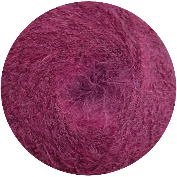 Мохер кід еластан 89552 італьлйська фуксія Ярна 