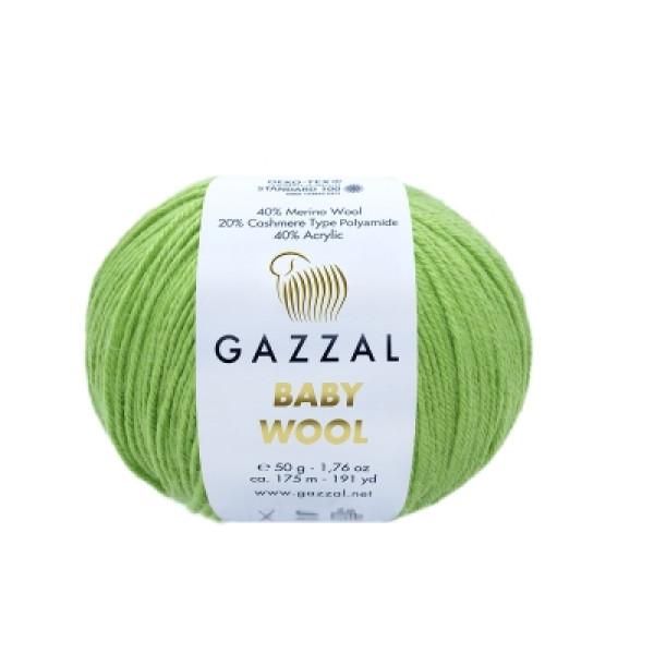 Бебі вул Газал/Baby Wool Gazzal  821 яблоко Gazzal