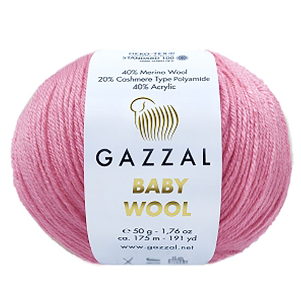 Бебі вул Газал/Baby Wool Gazzal  828 фрез  Gazzal