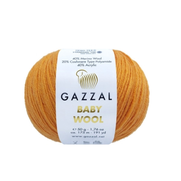 Бебі вул Газал/Baby Wool Gazzal  837 мед Gazzal