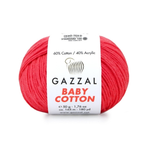 Бебі котон Газал/Baby Cotton Gazzal  3458 фрез Gazzal