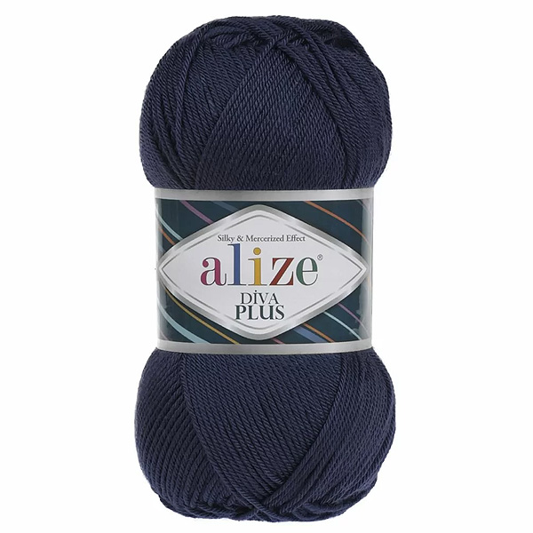 Діва плюс 58 синій Alize (Алізе)