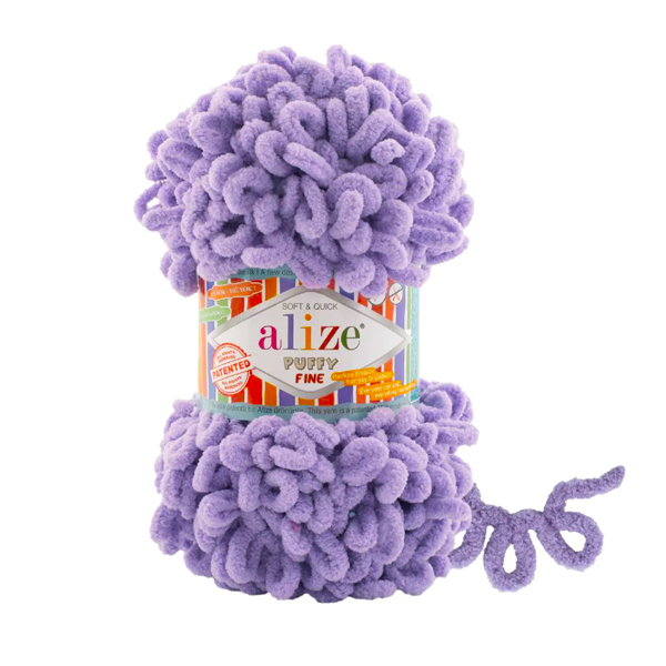 Пуффі Файн/Puffy FINE Alize  166 бузковий Alize (Алізе)