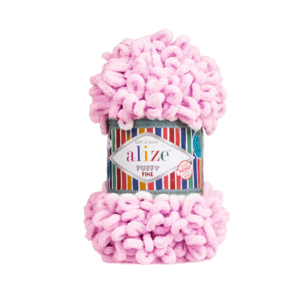 Пуффі Файн/Puffy FINE Alize  185 рожевий Alize (Алізе)