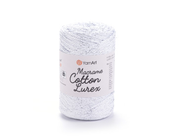 Макраме Котон Люрекс ЯрнАрт / Macrame Cotton Lurex YarnArt