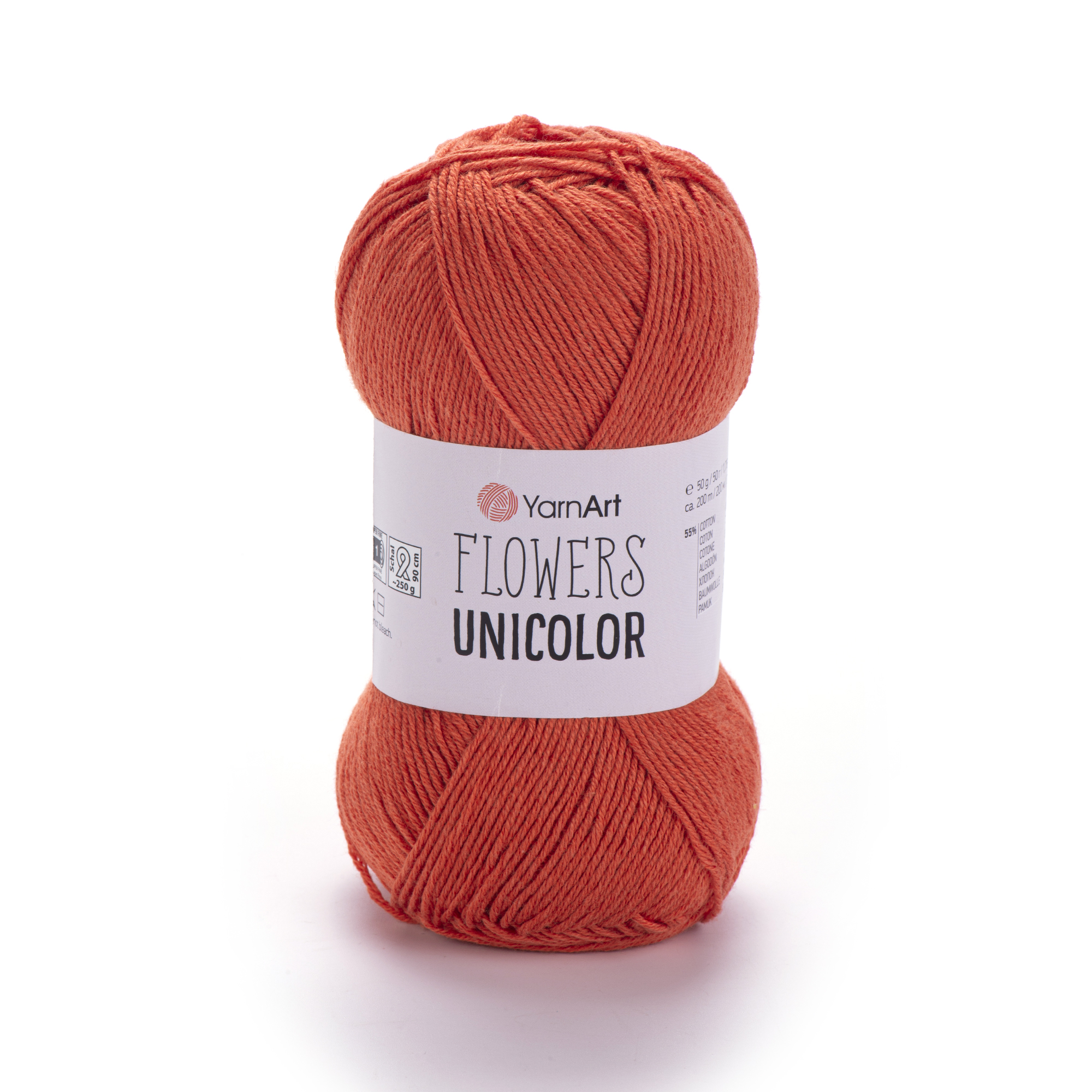 ᐈ Фловерс уніколор 761 рудий YarnArt (ЯрнАрт) - 199.00₴. Iнтернет ...
