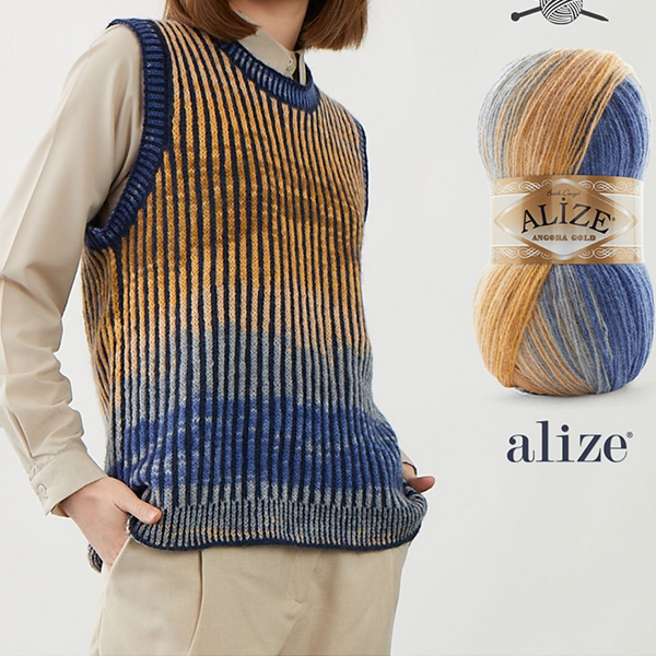 Ангора Голд Батік Алізе / Angora Gold Batik Alize