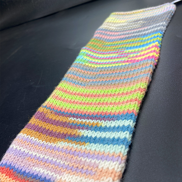 Меринос 70% принт RAINBOW